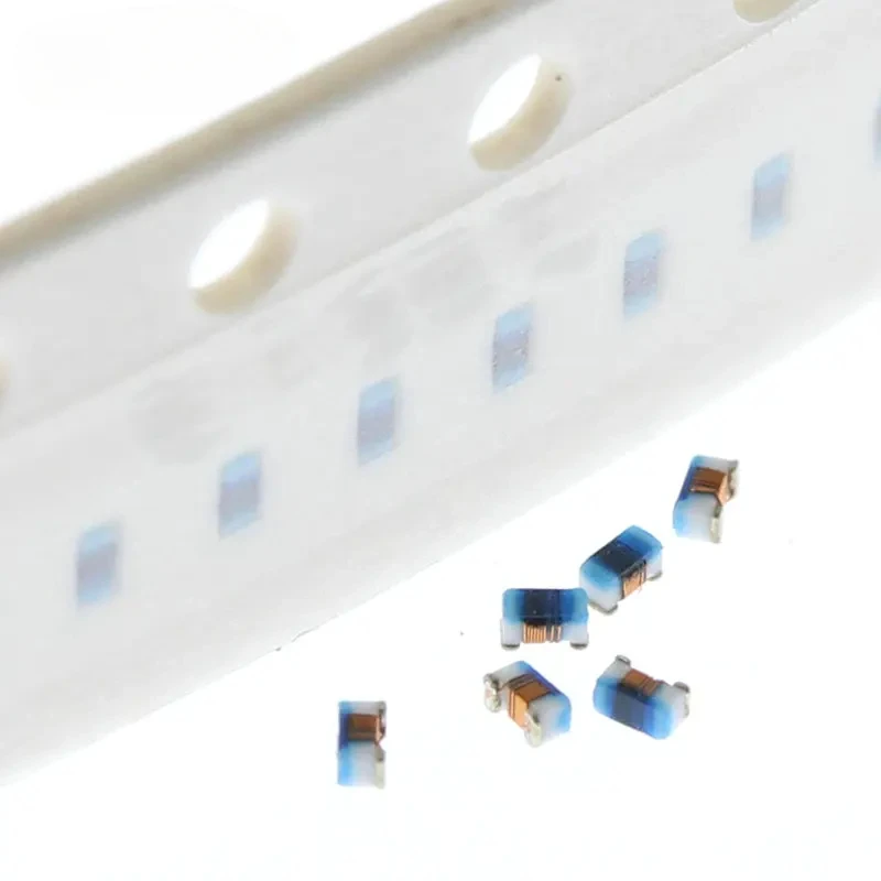 50pcs 0402 Wirewound SMD Inductor 3.6nH 3.9nH 4.1nH 4.3nH 4.7nH 5.1nH 5.6nH 6.2nH 6.8nH LQW15AN Series high frequency Inductance