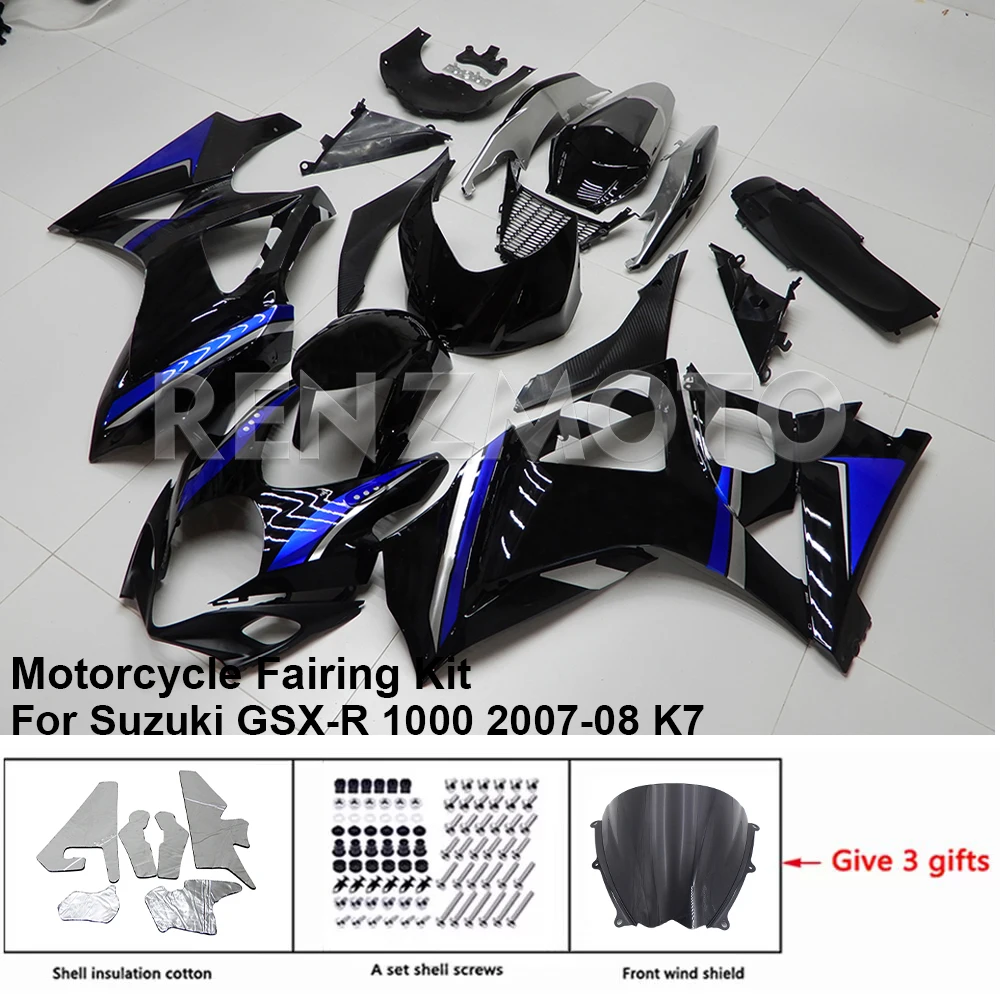 

For SUZUKI GSXR 1000 2007-2008 K7 K8 Fairing R/Z S10726 Motorcycle Set Body Kit Decoration Plastic Guard Plate Accessories Shell