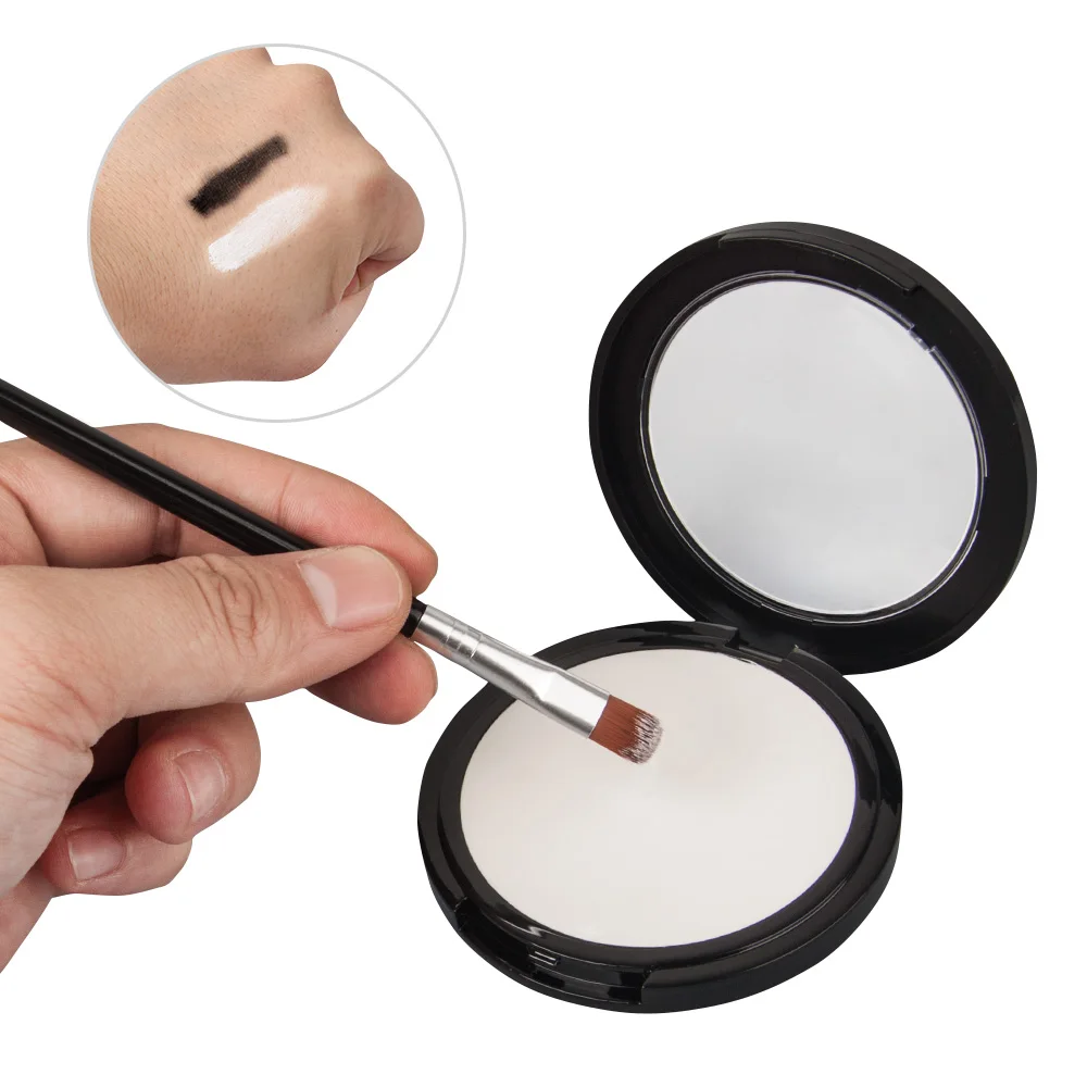 

40g Microblading Eyebrow Marker Pen White Tattoo Brow Paste Eyebrow Permanent Makeup Mapping Paste Brow Lip Shape Position Tool