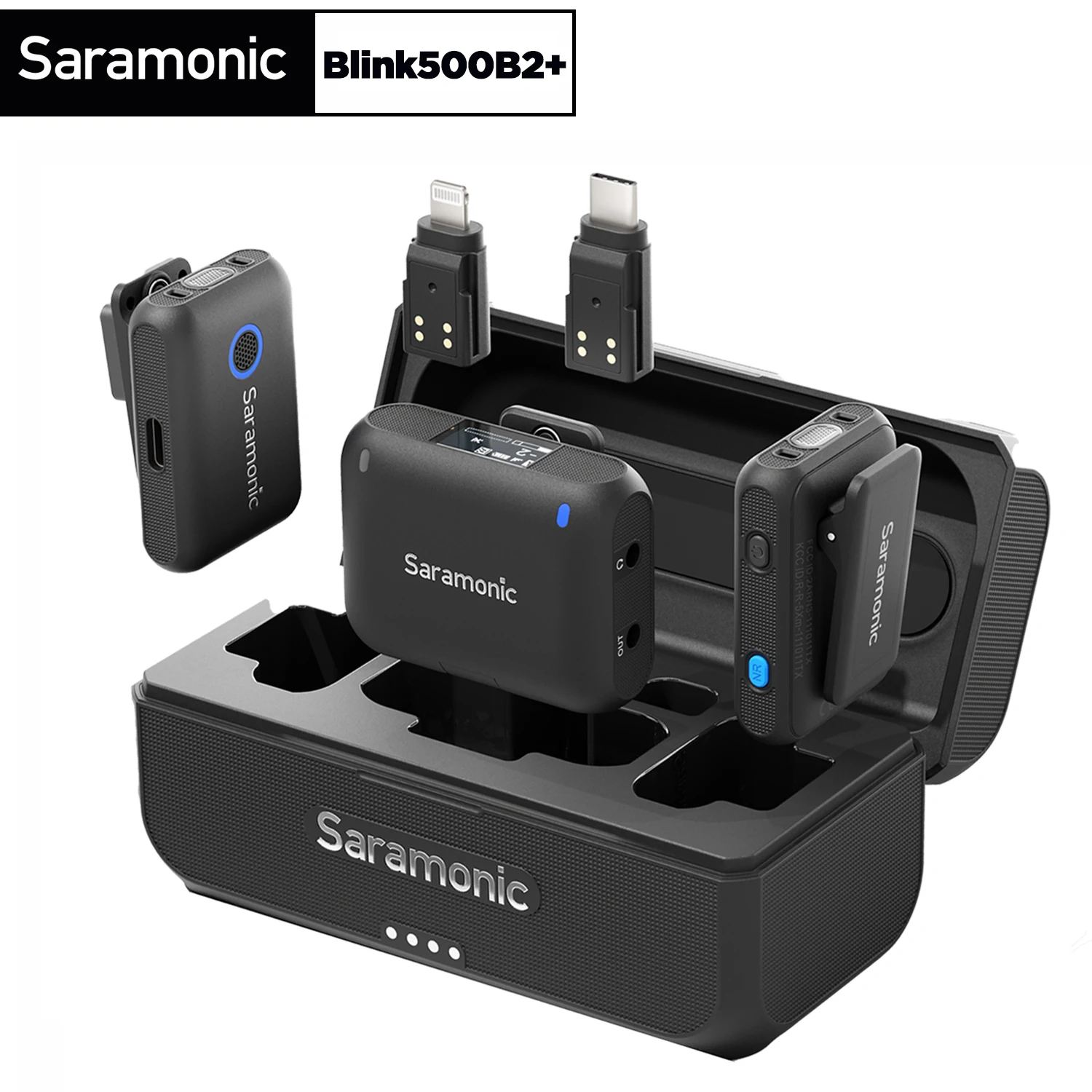 

Saramonic Blink500B2+ Wireless Lavalier Lapel Microphone for iPhone Android Smartphone DSLR Cameras Youtube Recording Streaming