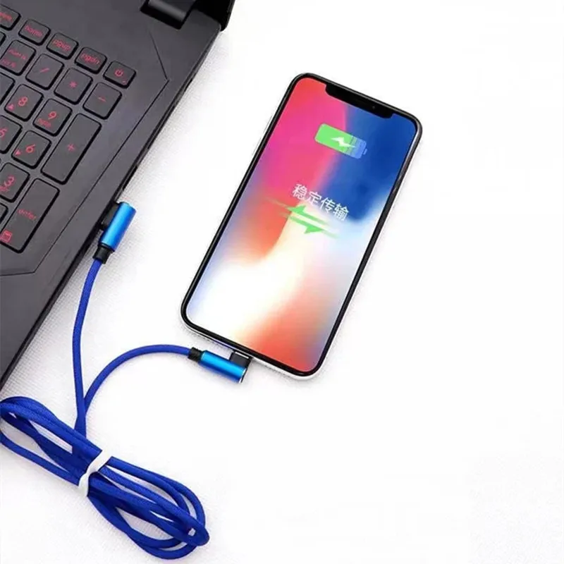 0.35m 1m 2m 3m 90 ° Elbow USB Type C Cable For Xiaomi HUAWEI Honor 10 Samsung S8 S9 Oneplus5 ZUK Z2 Z3 LG G5 G6 USB-C Line