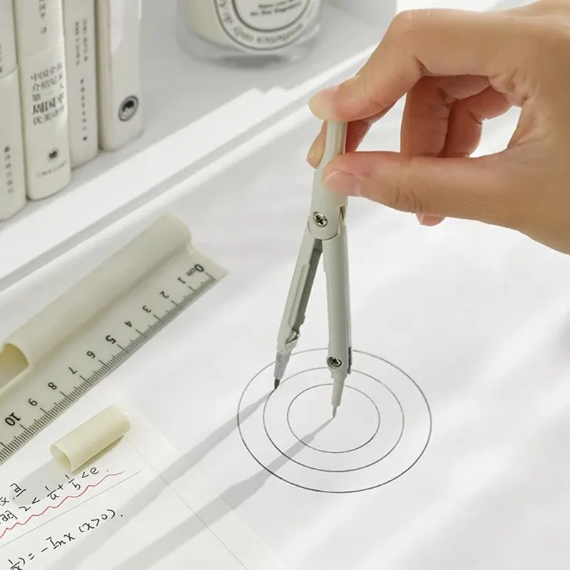 Drawing Tool Set A Set of Three in One Multifunctional Compass and Ruler Integrated Drawing Tools for Primary and Secondary School