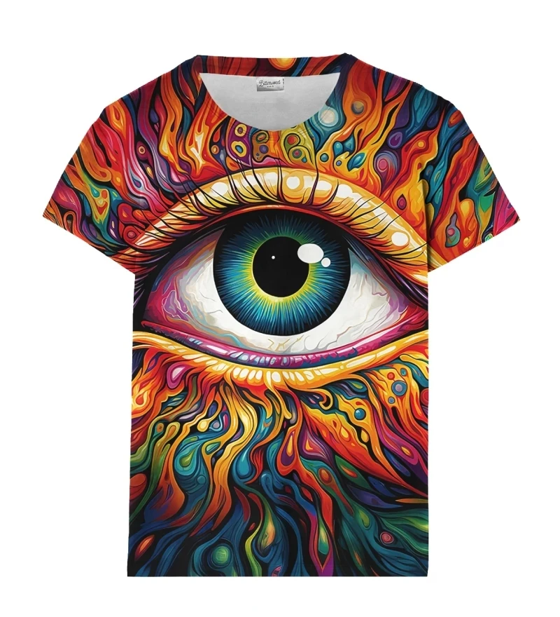 Camiseta graffiti con estampado 3d chroma para hombre y mujer_voghion.com