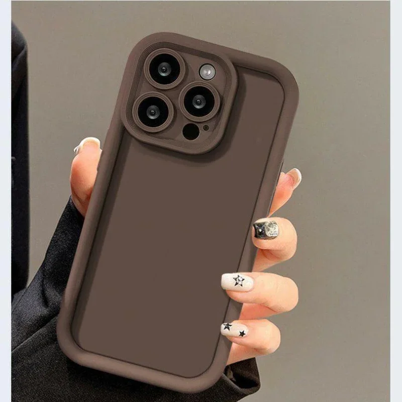 Silicone Case with Camera Lens and Screen Protector Cover