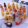 10pcs Miniature Dollhouse Bottle of Water Model Foreign Wine Bottle Drinks Mini Play Kitchen for Doll Food Toy Accessories Gift 1