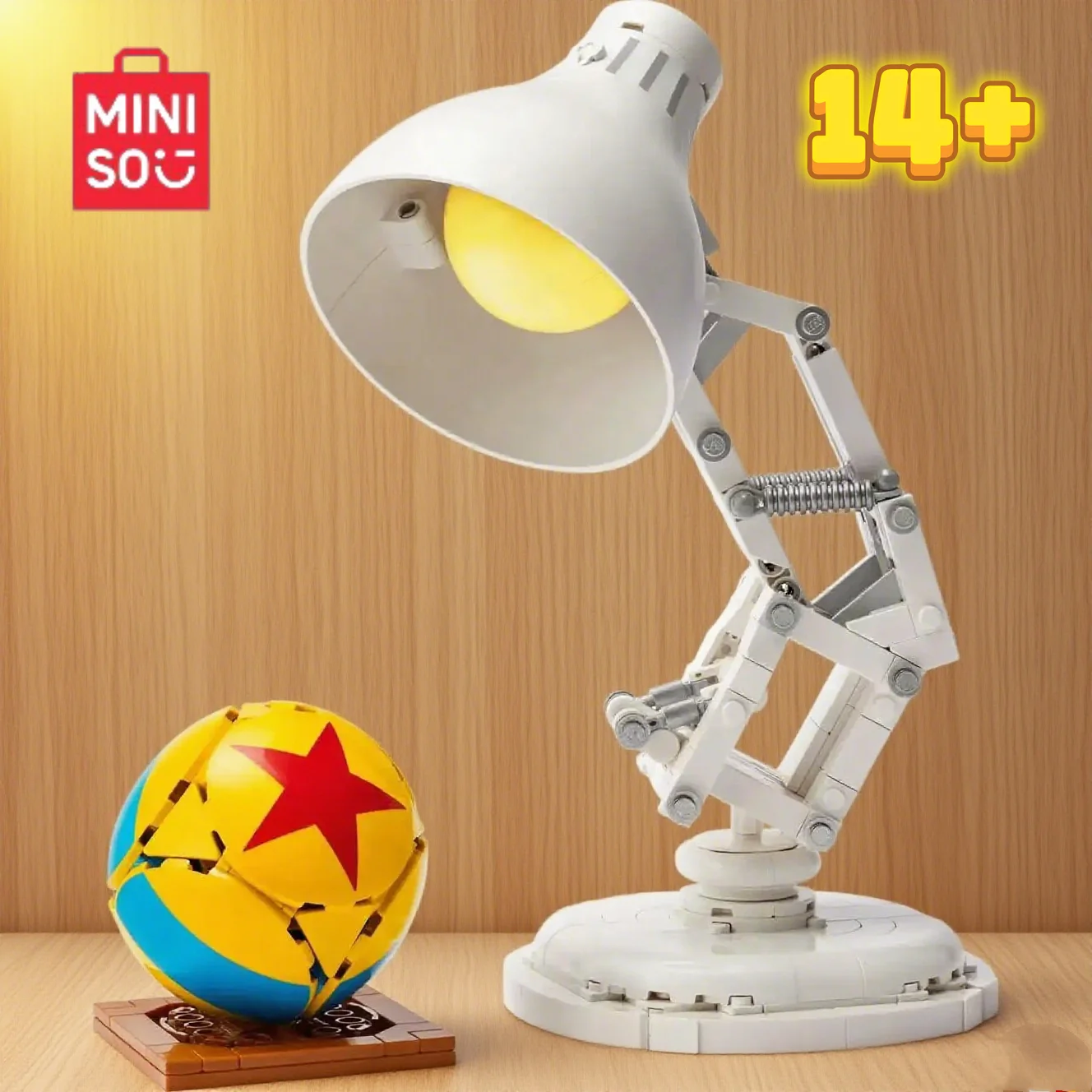 MINISO MOC 613 pièces 21357 idées lampe décor de pièce blocs de construction modèle créatif briques à monter soi-même jouets enfants cadeau d'anniversaire de noël - AliExpress