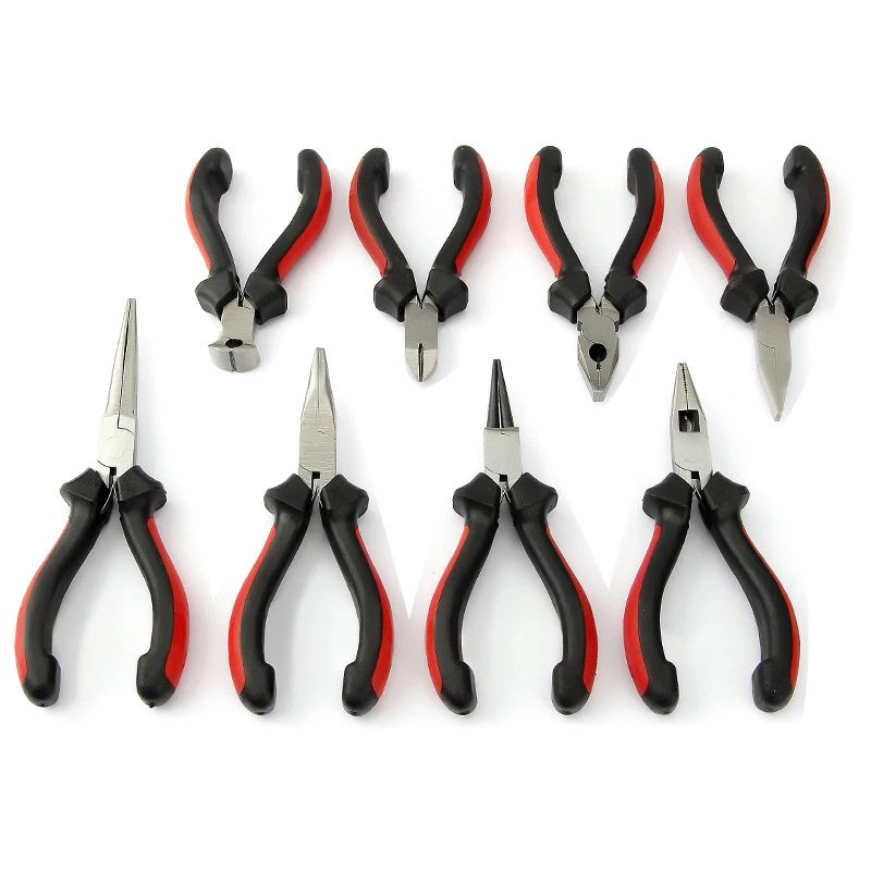 Mini Pliers Diagonal Pliers Wire Round Mouth Bent Long Needle Nose Cutter Handcraft Beading For DIY Small Jewelry Pliers 2030