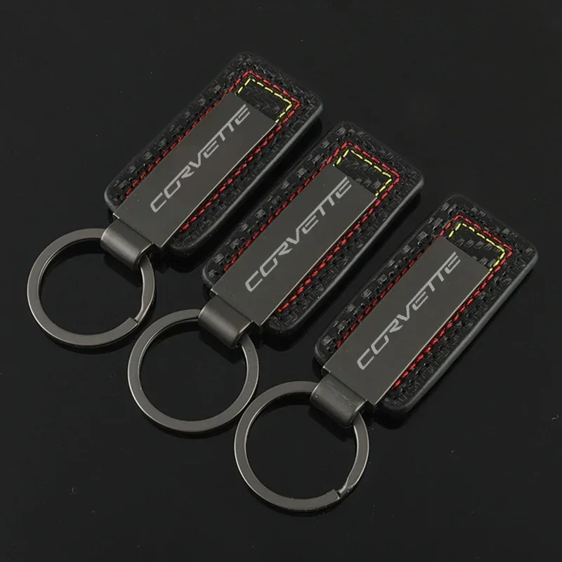 corvette c8 keychain