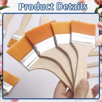 12pcs Nylon Paint Brush Set 1