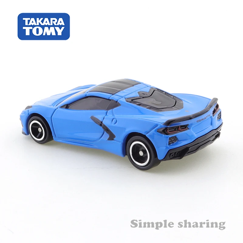 Takara Tomy Tomica No.91 Chevrolet Corvette 첫 번째 특별 사양 자동차, 1:64 자동차 모델 시뮬레이션 장난감, 소년 장난감 컬렉션