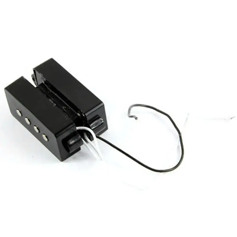 

Black 4 String Noiseless Pickup Set For Precision P Bass Bridge Pickup Set new E56D