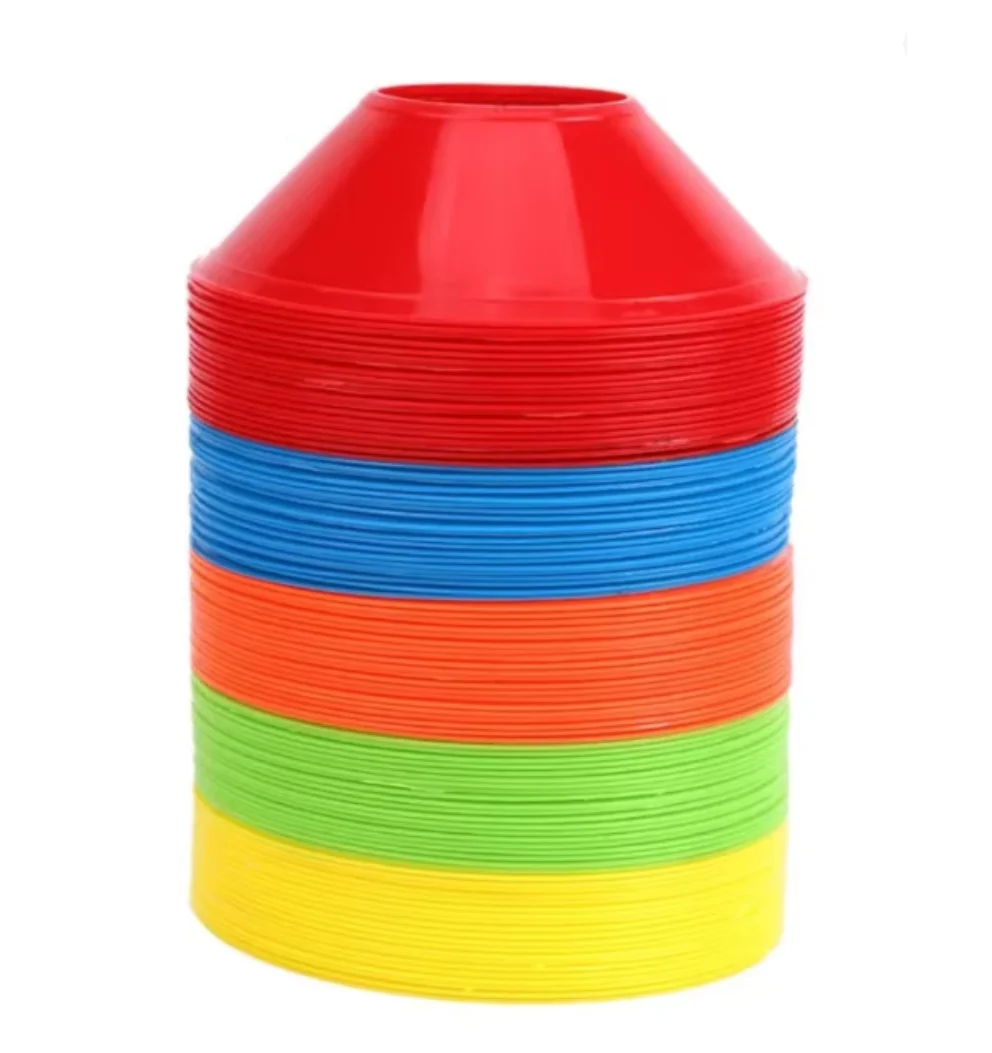 Soccer Training Cones 10/20 PCS Pressure Resistant Marker Discs Football Sports Practice Outdoor Sports Equipment