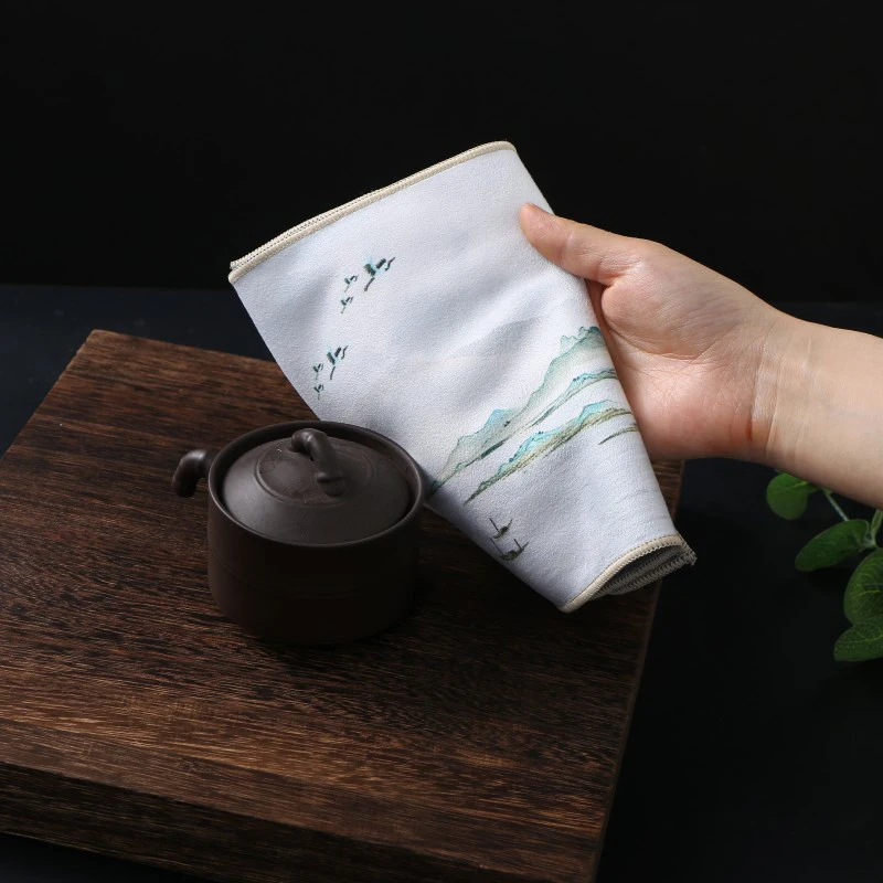 Tea Towel for Chinese Tea Cleaning 30*16cm