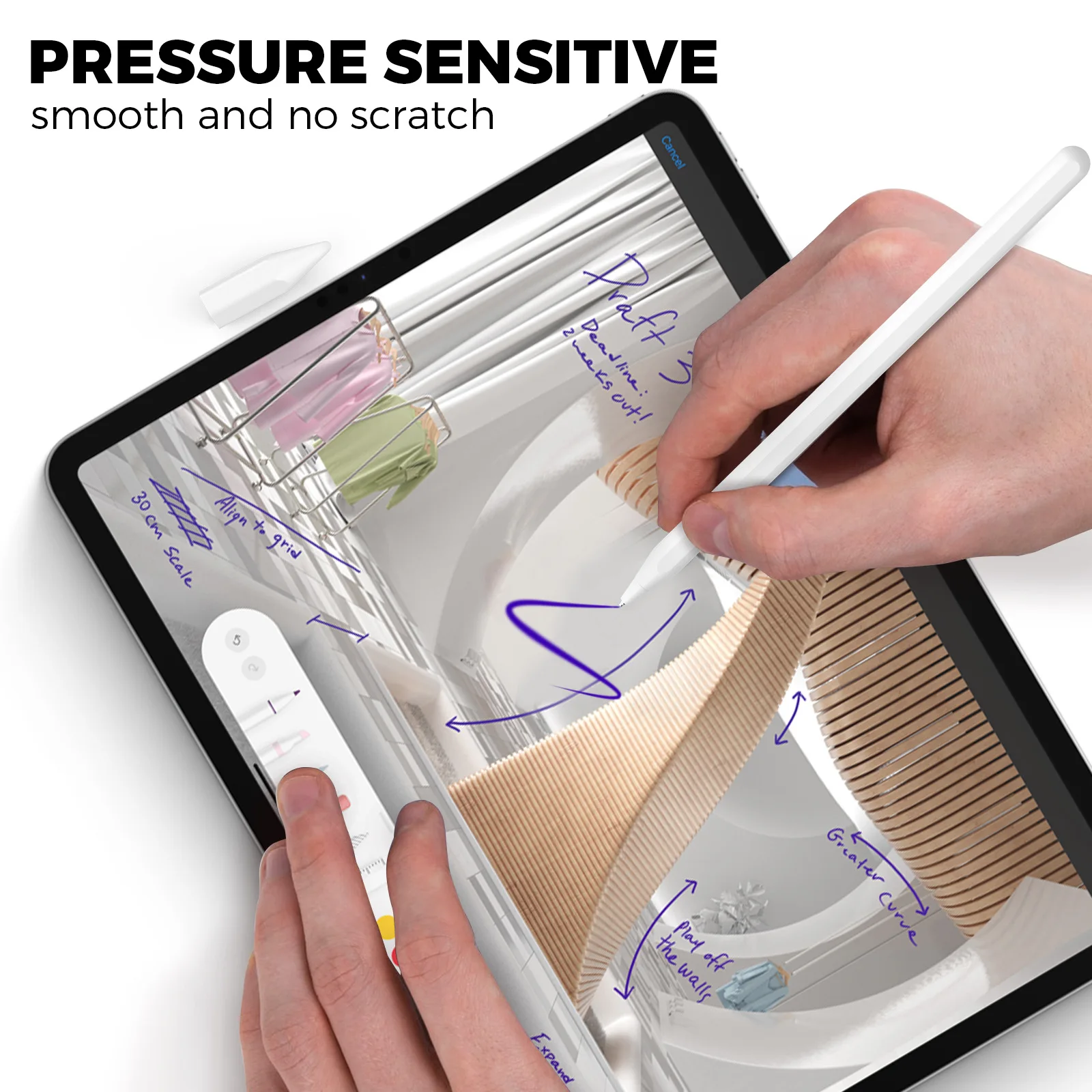 Apple Pencil 3 USB-C 2 1 용 연필 팁 케이스 연필 2nd 1nd 커버 스킨 용 스크래치 방지 iPad 터치 스크린 펜 짧은 펜촉 케이스