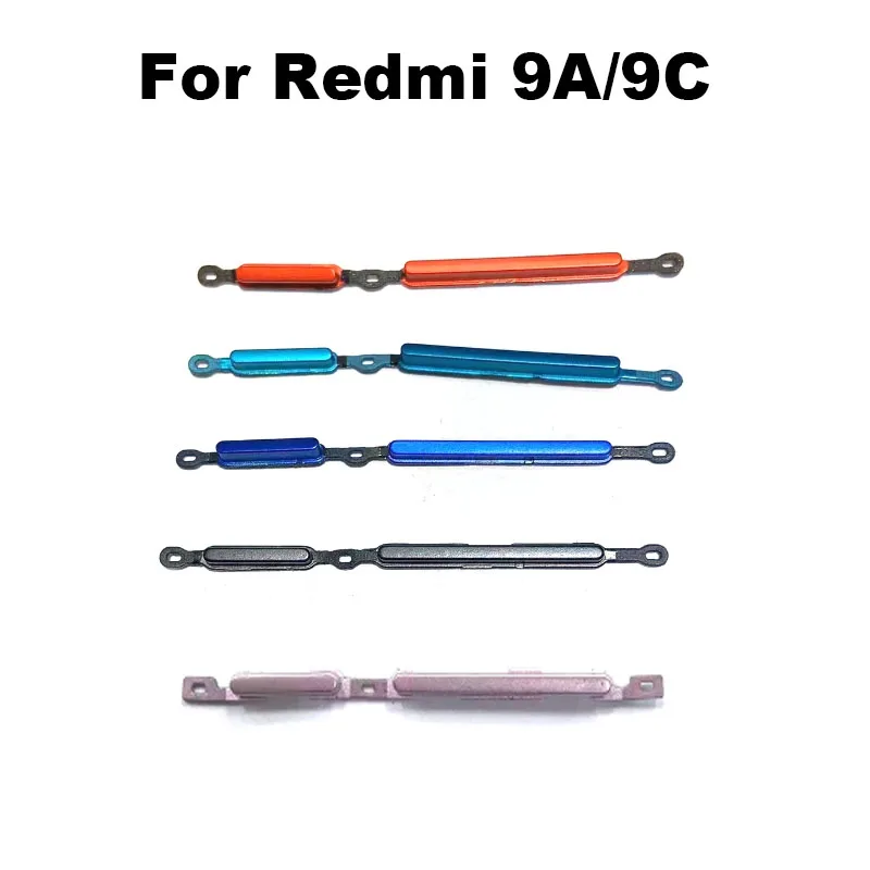 Power Volume Button Switch Xiaomi Redmi 9A On Off Side Keys Replacement Repair Parts