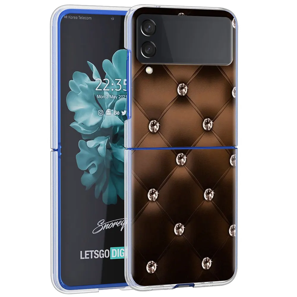 Transparent Luxury Love Bow Hard Phone Case Cover - Clear PC Design