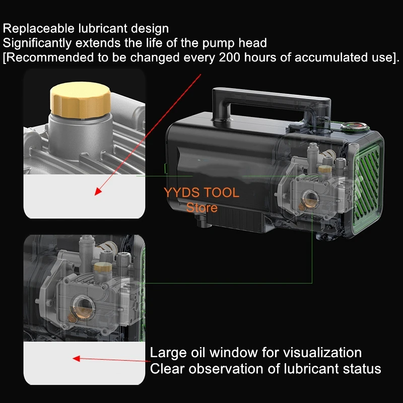 C28T crankshaft type high-pressure cleaning pump internal and external fins maintenance air conditioning cleaning equipment chenyue high torque worm gearbox nmvf 063 input 14 19 22 24mm output 25mm ratio 5 1 100 1 cnc free maintenance