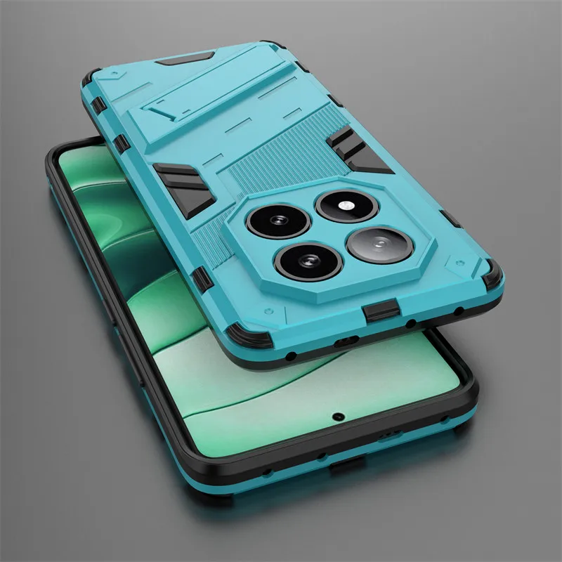 Armor Shockproof TPU Stand Holder Phone Case - Durable Back Cover