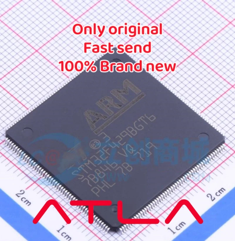

Микроконтроллер STM32F429BGT6 IC 32 бит 1 Мб FLASH 208LQFP