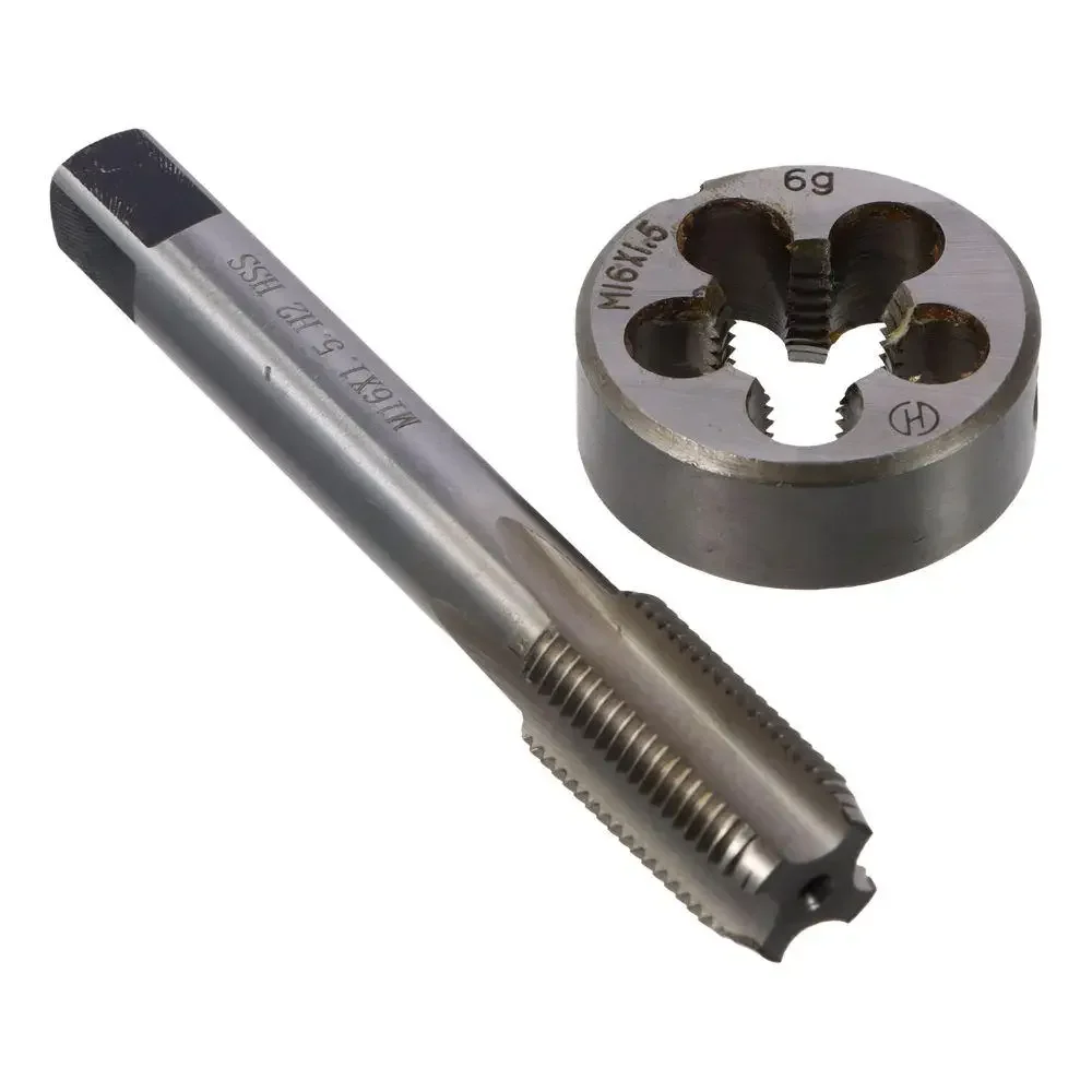 고품질 M16 x 1.5mm 미터법 탭 및 다이 세트 나사 탭 탭 & 다이 키트 기계 ..