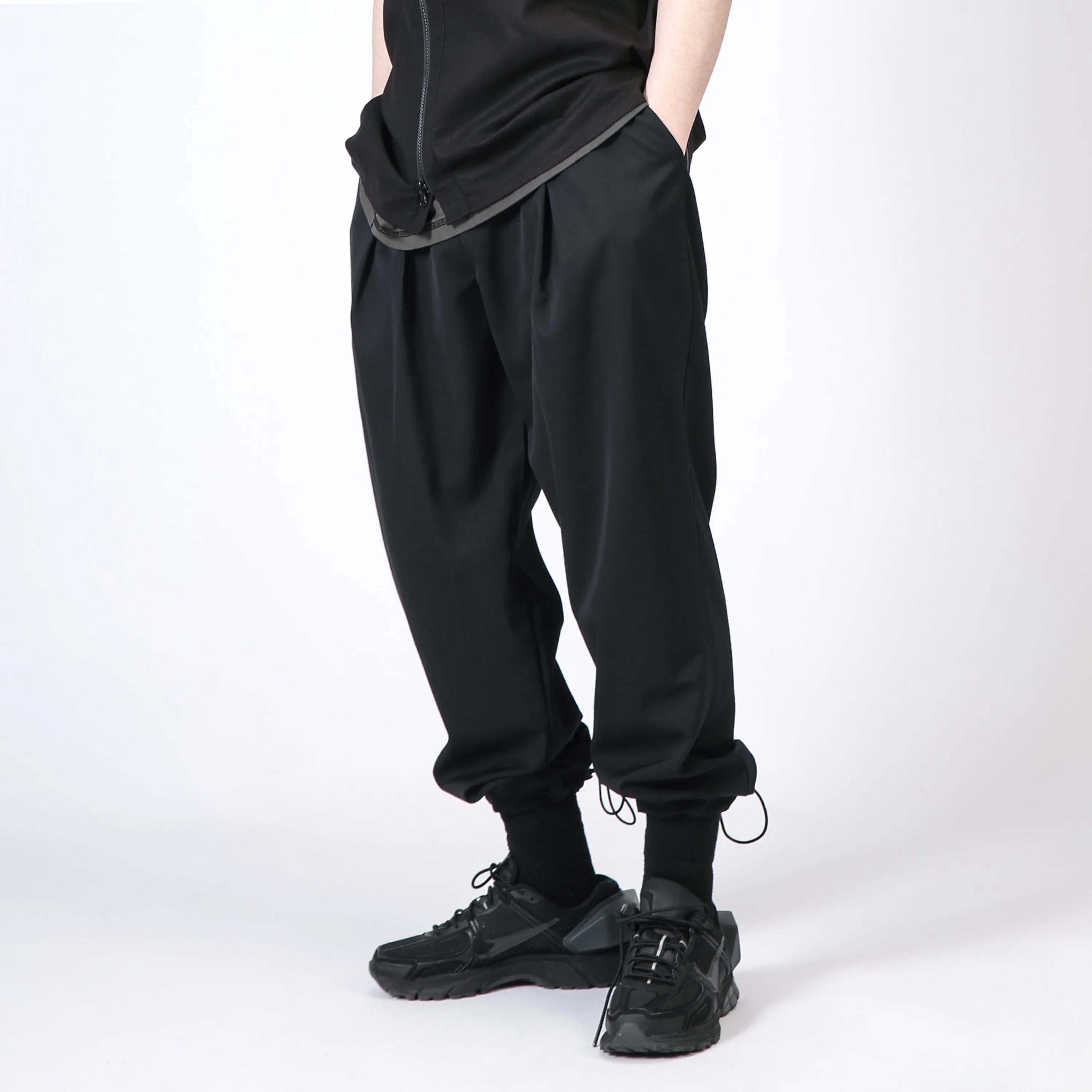 

SILENSTORM 21SS Loose Joggers Versatile Trousers Techwear Aesthetic Ninjawear Streetwear Japanese Style Wide Leg Pant Minimalism