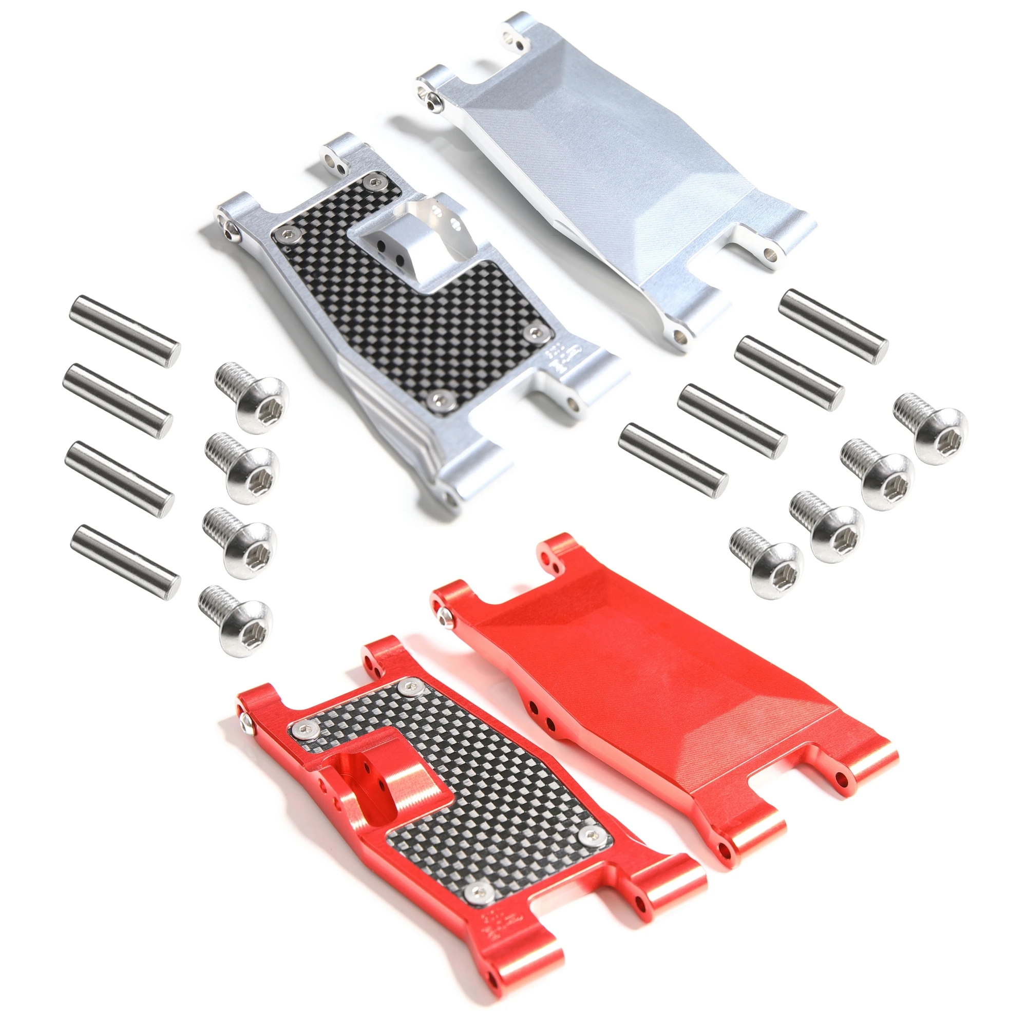GTBRacing CNC 7075 T6 Vorderradaufhängungsarm für 1/10 Losi Hammer Rey U4 4WD RC Car Upgrade Ersatzteil
