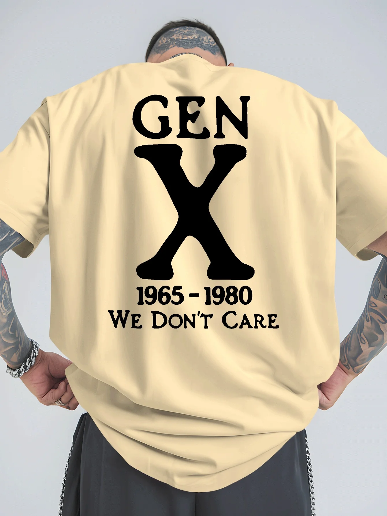 Summer Fashion Trend Versatile Best-selling 100% Cotton Men T-shirt Daily Outdoor Sports Party Casual Loose Street Short-sleeve