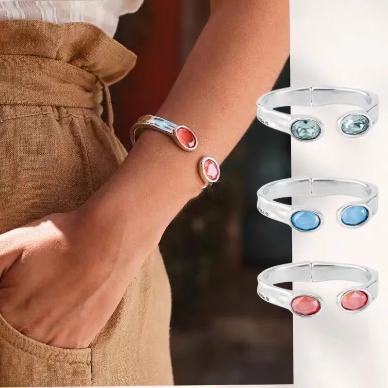 

Новинка 2023, лидер продаж, изысканный модный Гальванизированный браслет HSC из серебра 925 пробы с множеством бусин, искусственный браслет, праздничный подарок