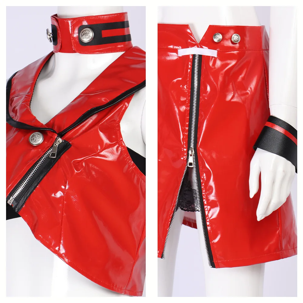 VOCALOID3 Meiko Cosplay Costume with Wig for Women (Unofficial)