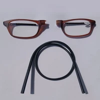 Portable magnetic reading glasses that can be hung around the neck with adjustable lanyard for men and women 2