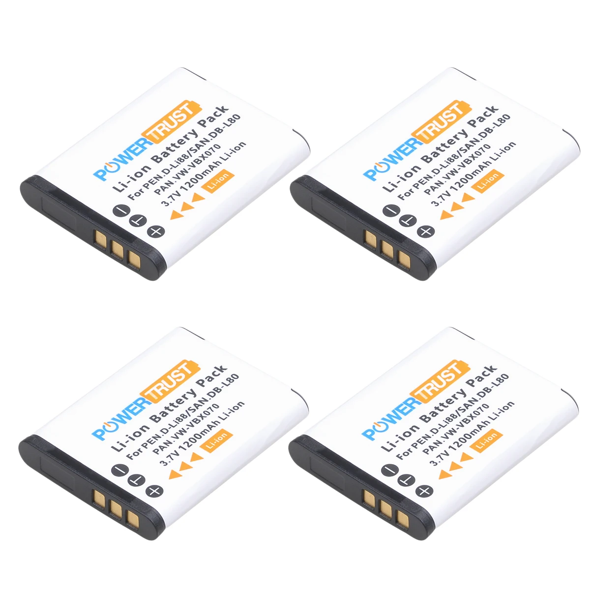 3.7V D-Li88 Dli88 Db-L80 Batteria Per Sanyo Xacti Vpc-Dmx-Ca100 Dmx-Ca100K Dmx-Ca100P Dmx-Ca100Y Dmx-Cg10 Dmx-Cg100 Batterie