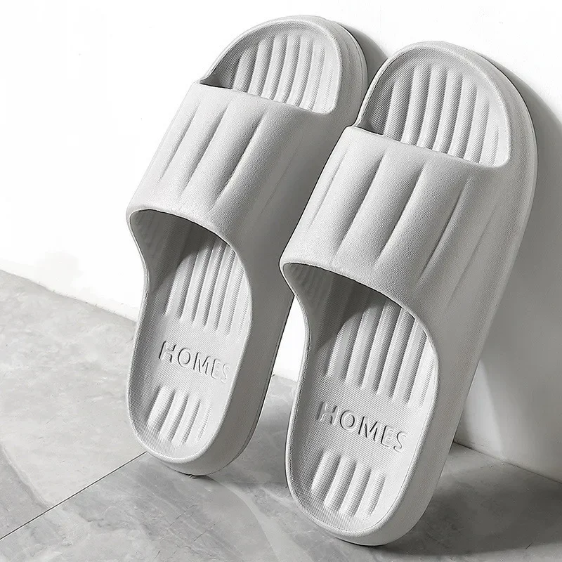 New Home Slippers Women Soft Slides Fashion Light EVA Men Flip Flops Couples Summer Beach Sandals Indoor Comfort Anti-Slip Shoes 3