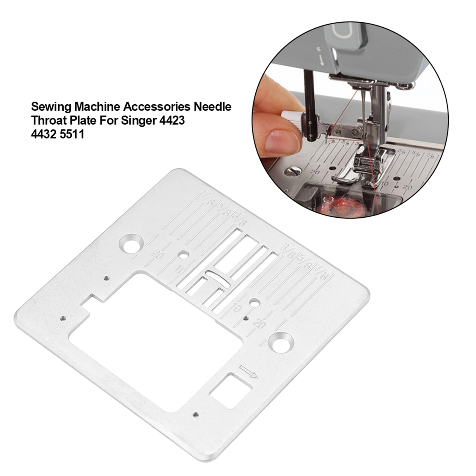 1Pc Accessori Per Macchine Da Cucire Piastra Per Ago Per Singer 4423 4432 5511