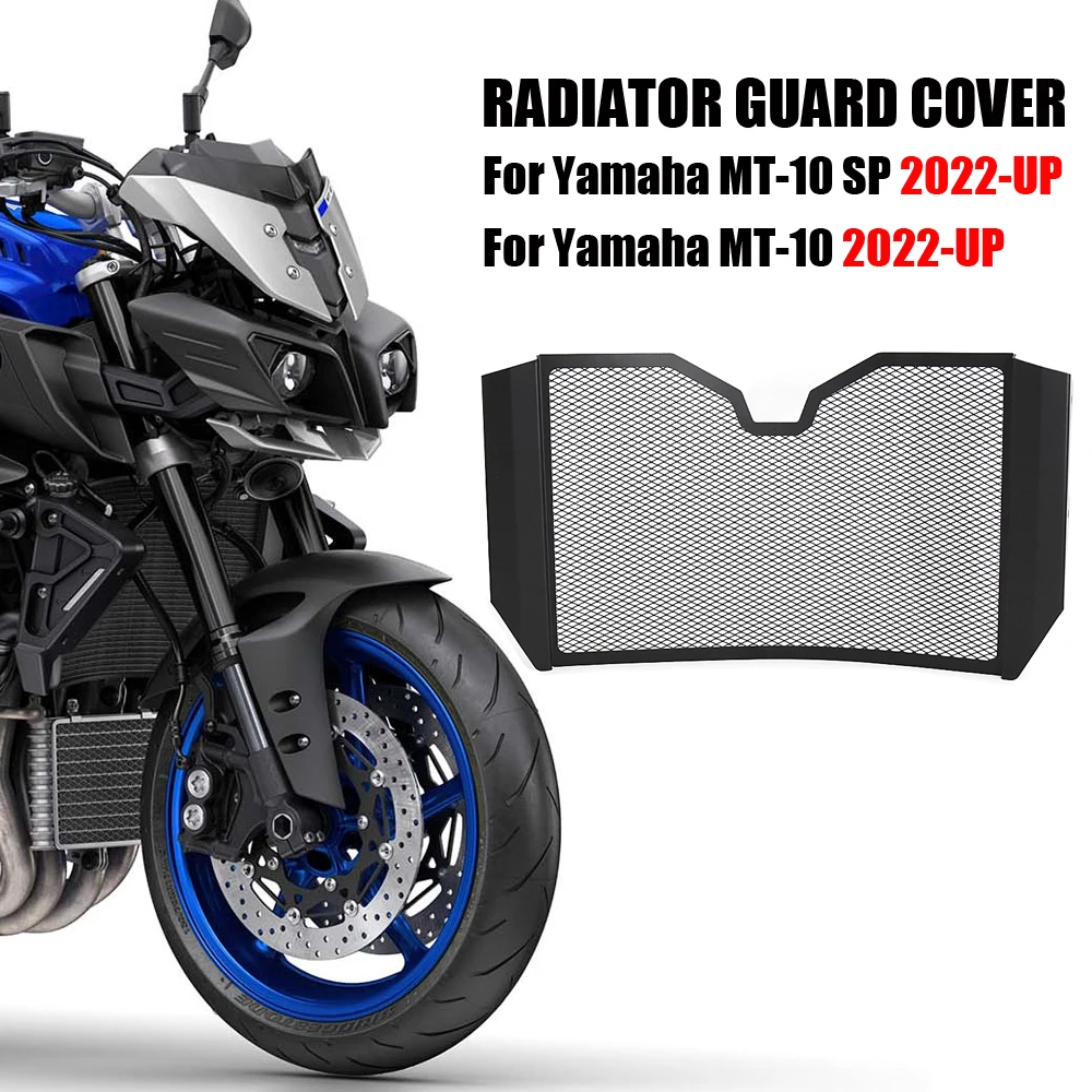 

For Yamaha MT-10 mt10 2022 New Motorcycle Accessories Black Radiator Grille Guard Cover Protector MT-10 SP 2022