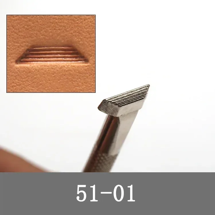 Leather Stamping Kit Metal Punch Tool Stamp Wax Leather Craft Punch Stamps 1Pcs