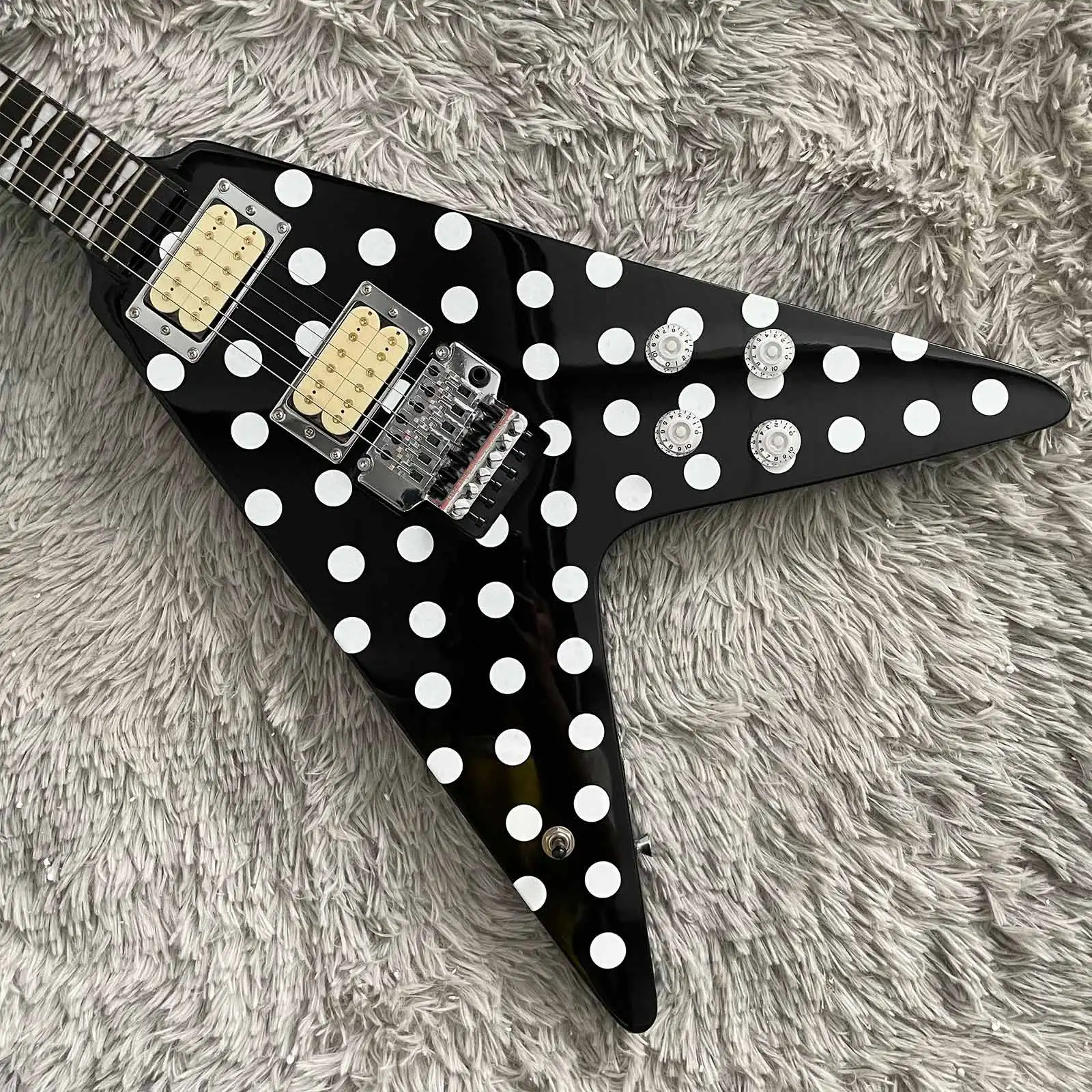 High Quality Custom Randy Rhoads Flying V Electric Guitar