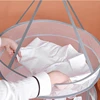 Clothes Drying Basket Hanging Sweater Net Pocket Thickened Anti-Deformation Cardigan Drying Rack Socks Drying Bag Double Layer 5
