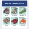 1 PC vacuum sealing machine, portable food preservation, storage, compression and packaging machine 6