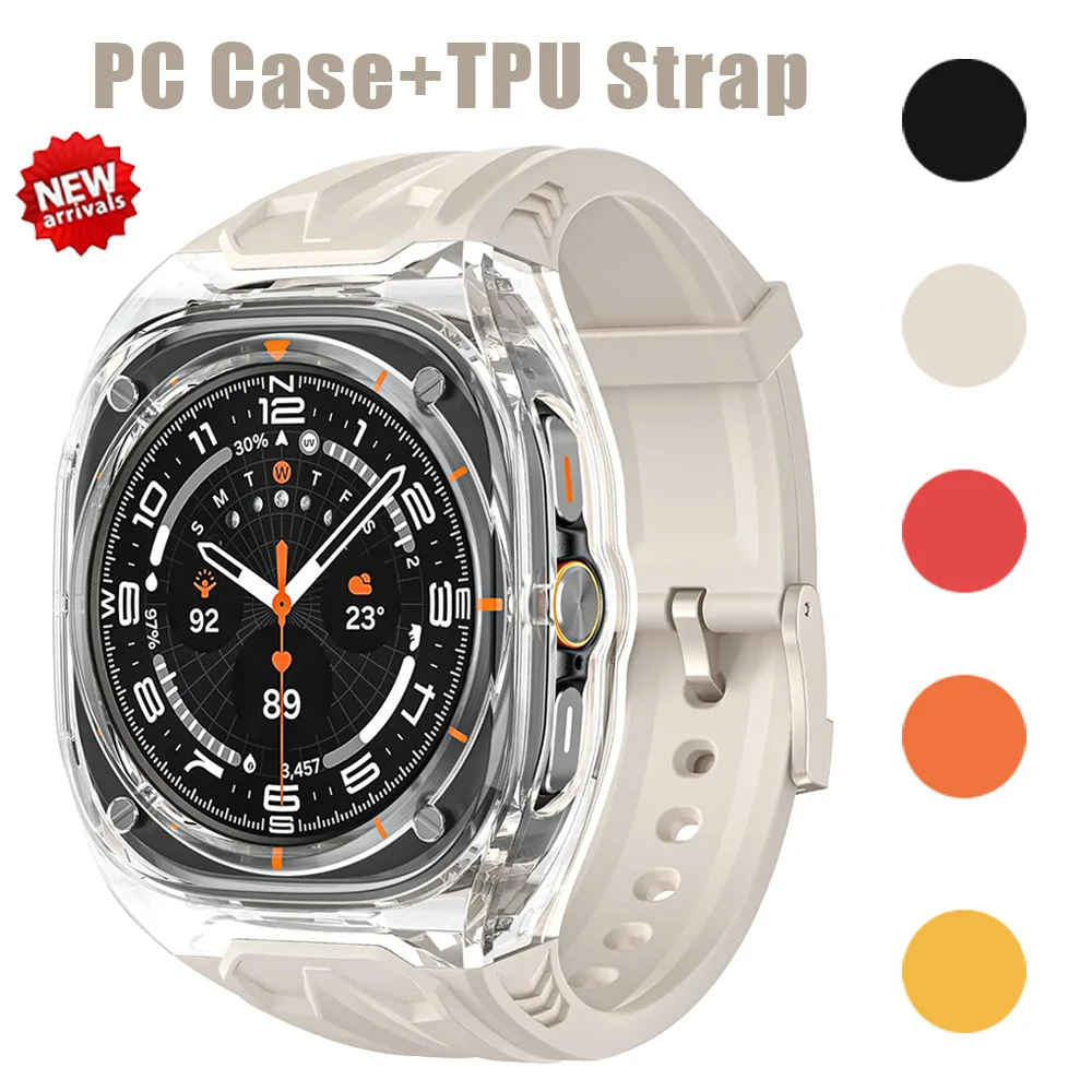 High-End Integrated TPU Strap with Protective PC Case