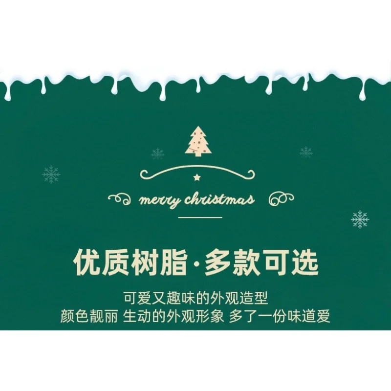 Description Picture 5 of item1Pc Christmas lighting telephone booth Christmas decoration Christmas theme snowflake glass lamp Christmas decoration ornaments