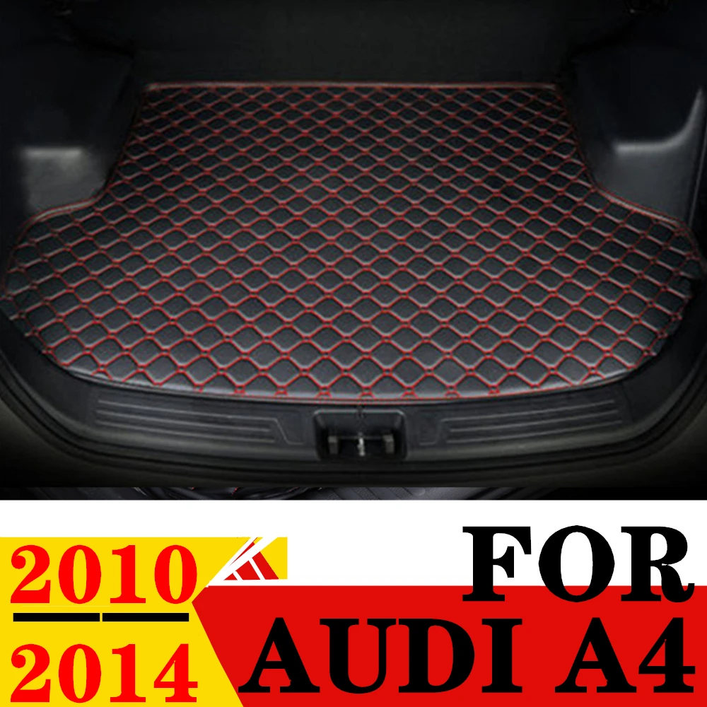 

Коврик для багажника автомобиля для AUDI A4 2014 2013 2012 2011 2010, плоский боковой защитный коврик для груза, подкладка для багажника, коврик для багажника, автозапчасти