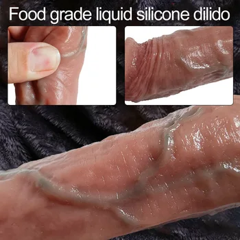 Dildo vibrator sex toys for womans dildos fake dick heating penis remote control telescopic vibrators for women anal sex machine 3