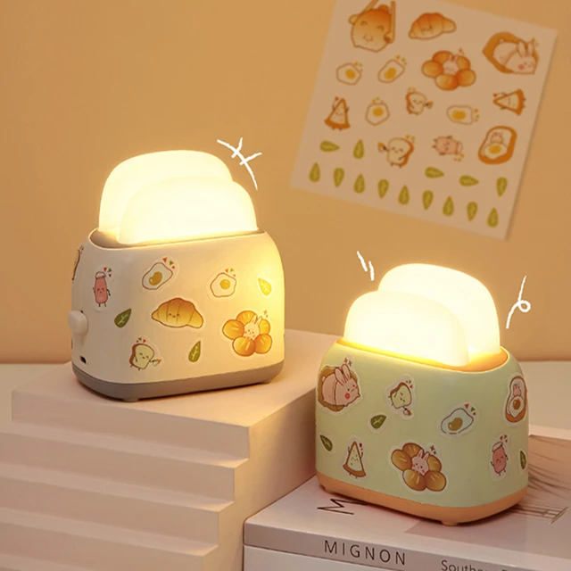 Mini Toaster Desk Light