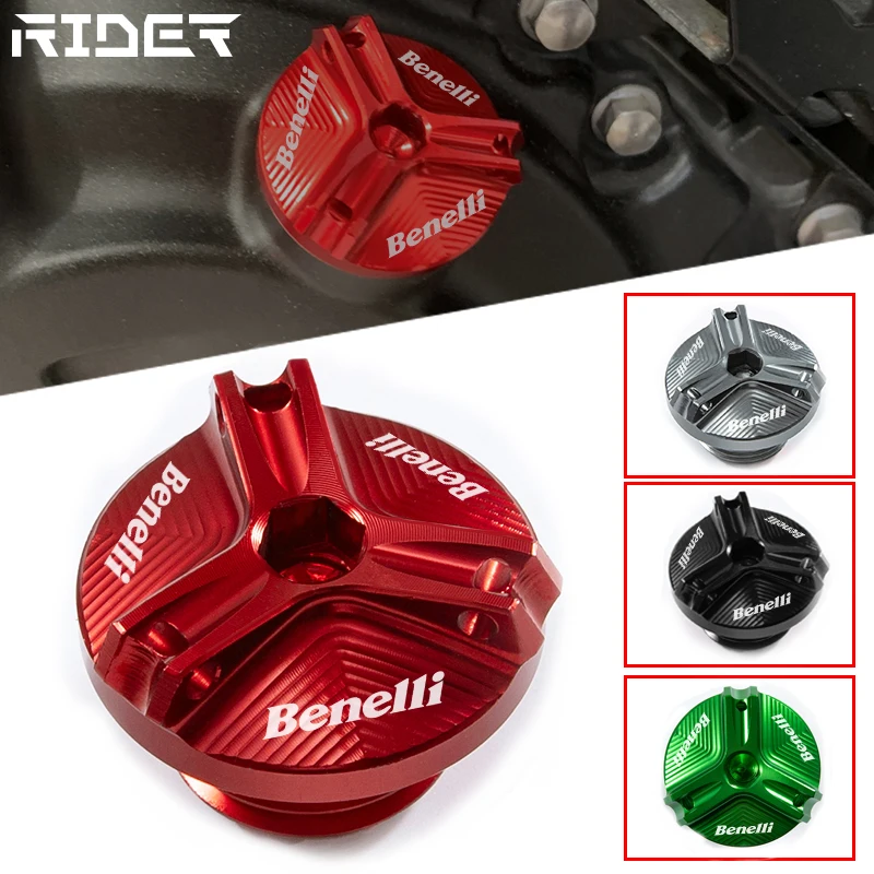 BENELLI 502C 752S TRK 502 502X 251 BN302 LEONCINO 250/500/TRAIL TNT125 TNT251 Engine Oil Cap Bolt Oil Filler Cap Accessories