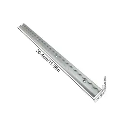 Aluminum Tie - Down Track Rail for Secure Cargo Fixing in Enclosed Trailers (B)