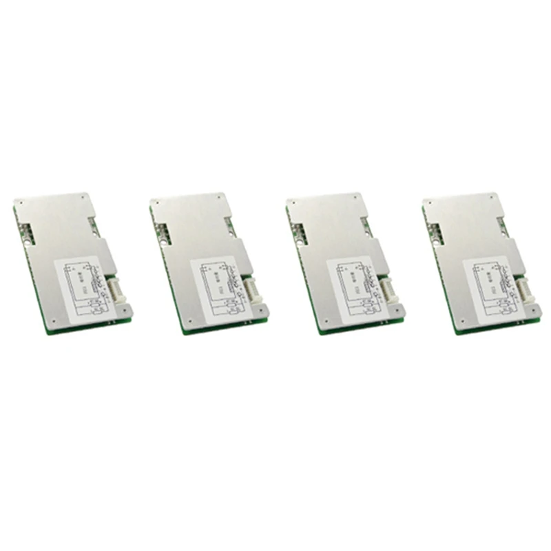 

4X 8S 24V 60A BMS Li-Iron Lithium Battery Charger Protection Board With Power Battery Balance/Enhance PCB Board