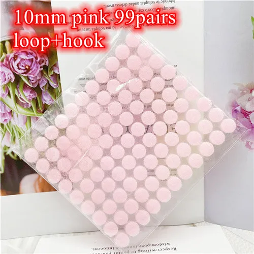 Pink 10mm 99pairr