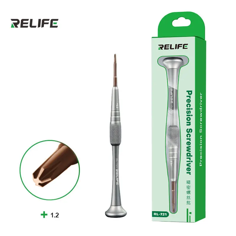 RELIFE RL-721 정밀 드라이버는 휴대폰 수리를 위한 IP17을 지원합니다. 강력한 자기 흡착 핸드 툴 세트