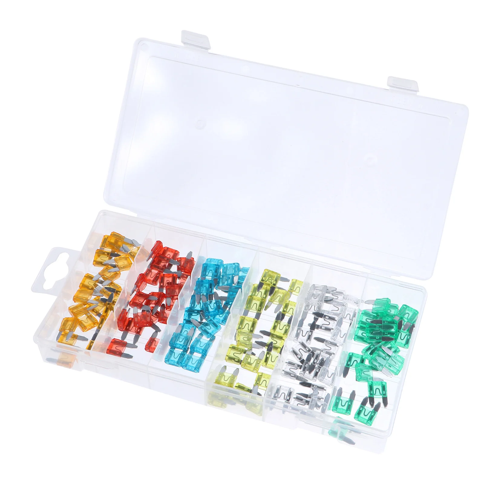 

120 Pcs Fuse Auto Blades with Puller Standard Fuses Miniature Micro Automotive Kit