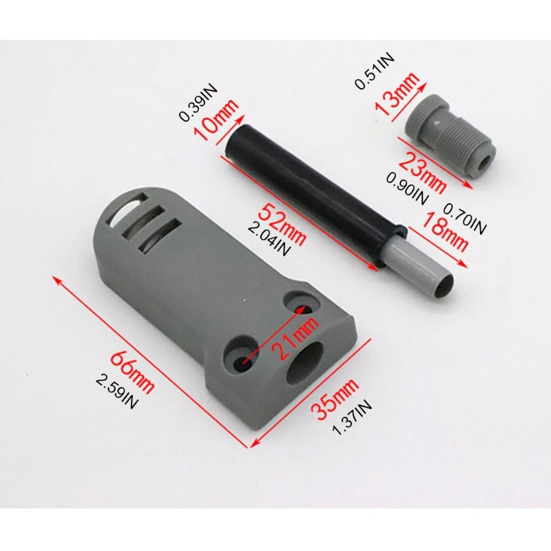 Door Close Damper Buffers Door Piston Wardrobe Cupboard Cabinet Soft Close Kitchen Stop Drawer 2x door closer door stops cabinet door buffer